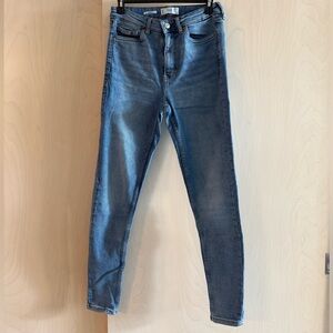 MNG Denim Soho Skinny Jeans - Light Blue Wash - Size 4 (EUR 36)